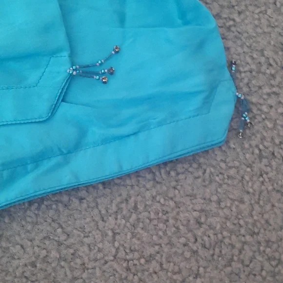 Aqua and pink salwar kameez - Picture 6 of 6